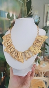 Collares zamak dorado