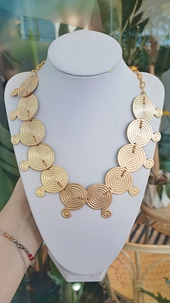 Imagen de Collares zamak dorado