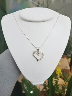 Dije de plata corazon