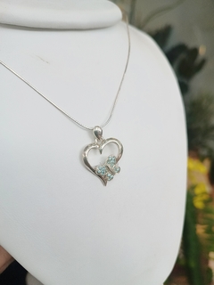 Dijes de plata corazon - tienda online