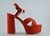 SANDALIAS - Art. M 901 GAMUZA ROJO