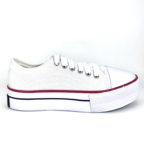 ZAPATILLAS TIPO CONVERSE - TR 606 BLANCO