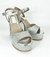 SANDALIAS CON GLITTER - Art. PR 3051 PLATA - comprar online