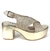 SANDALIAS - PR 1410 GLITTER PLATINO