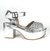 SANDALIAS CON GLITTER - PR 1481 PLATA