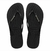 OJOTAS HAVAIANAS SLIM LOGO METALLIC -411987 NEGRO/PLATA en internet