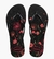 OJOTAS HAVAIANAS SLIM ORGANIC 4132823 - NEGRO/ROSA en internet