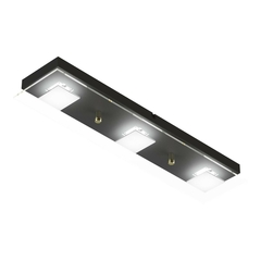 Aplique Rectangular 3 luces - comprar online