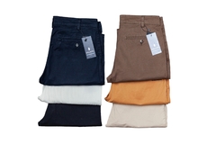 Pantalón HUAPI Gabardina Elastizado Corte Chino - comprar online