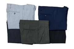 Pantalón Pinzado VIA ITALLIANI Alpaca - comprar online