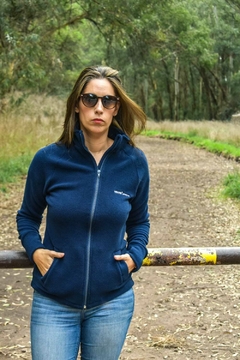 Campera Polar Junin Azul Marino