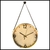 reloj pared plata (RL27013)