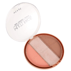 Paleta Multi Face 3 em 1 (Blush, Iluminador e Contorno) - Vivai - comprar online