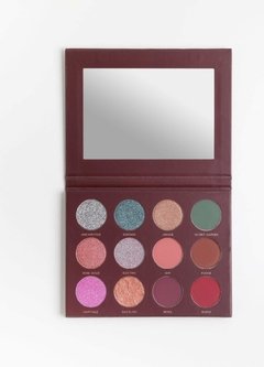 paleta de sombras 12 shades mariana saad by oceane swatches