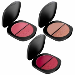 Blush Duo Gemini Obsidian - Ruby Rose - Minha Lojinha de Makes | Loja de maquiagem Online