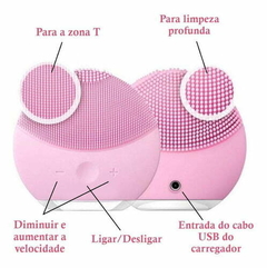 Escova Elétrica de Limpeza Facial - Forever na internet