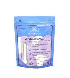 Argila em Pó Branca - Phállebeauty Cosmetics