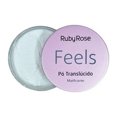 pó feels ruby rose translúcido