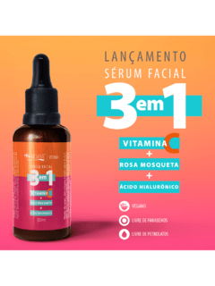 Sérum Facial 3 em 1 - Max Love na internet