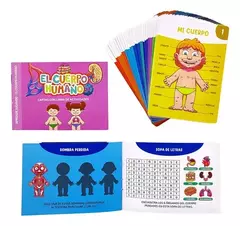 CARTAS DIDÁCTICAS EL CUERPO HUMANO - comprar online