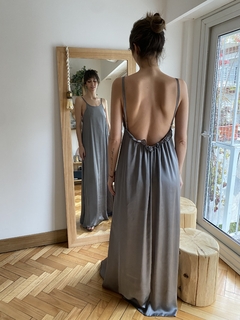 Vestido EMILIA (gris plomo)