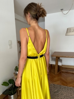 pampita amarillo (seda kenzo) - tienda online