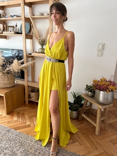 pampita amarillo (seda kenzo) - comprar online