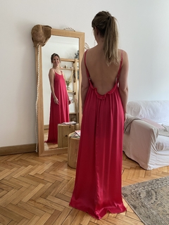 Vestido EMILIA (fucsia) - tienda online