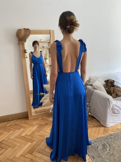 Vestido JUSTINA (azul fr)