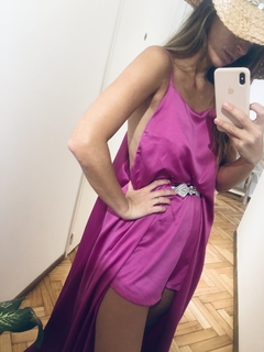 Vestido Jacinta MAGENTA - Byfones