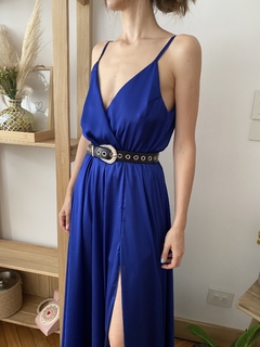 Vestido pampita azul fr oscuro (Sedita) - Byfones