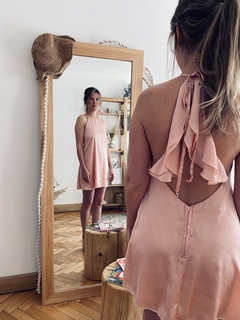 Vestido SARA corto (nude) - comprar online