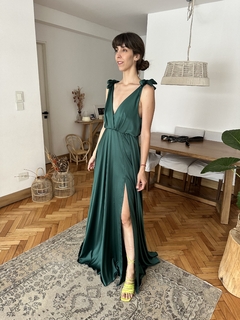 Vestido René botella (seda Gucci )