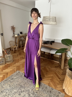 Vestido René Violeta flash (cita)