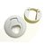 Levanta piso redondo p/embutir de plástico blanco (Diámetro 62mm) - comprar online