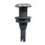 Pasacasco plastico aro cromado 1/2" - comprar online