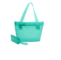 Kit Beach Bag- bolsa + necessaire silicone impermeável - comprar online