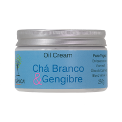 OIL CREAM HIDRATANTE CHA BRANCO E GENGIBRE 250 G