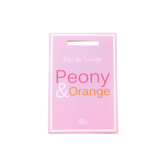 PERFUME FEMININO PEONY E ORANGE 50 ML na internet