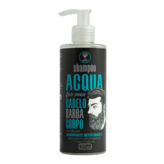 SHAMPOO MASCULINO 3 EM 1 ACQUA FOR MEN 250 ML