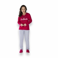 Pijama Canelado Plus Size - loja online