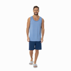 Pijama Regata Liso Vivo Adulto - comprar online