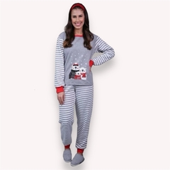 Pijama Moletinho Flanelado na internet
