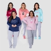 Pijama Canelado Plus Size