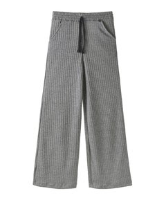pantalón campané gris - tienda online