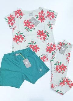 Pantalón flores - comprar online