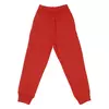 pantalón over rojo con frisa