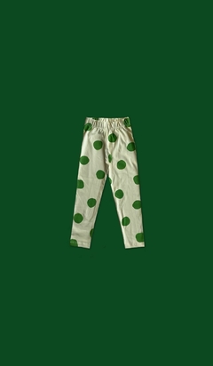legging lunares verdes - comprar online