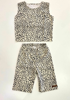 biker tini animal print