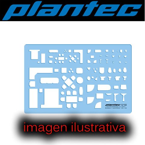 Plantillas Plantec Dibujo Técnico Indutrial Arquitectura